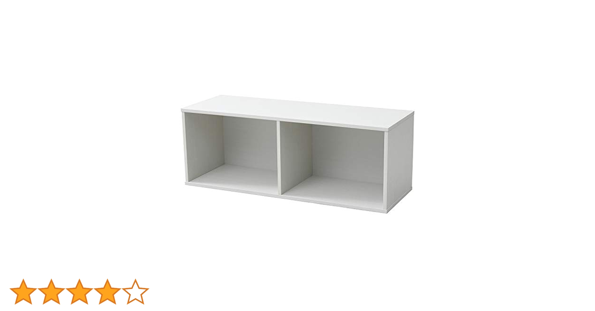 Amazon.co.jp: 山善 カラーボックス 幅82×奥行29×高さ30cm 横